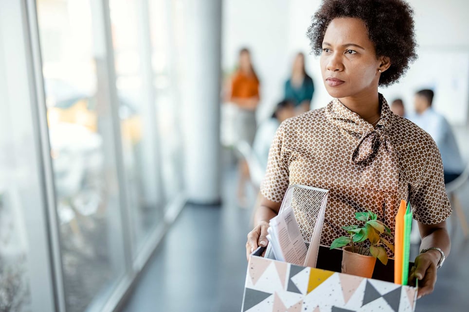 African-Woman-Quitting-Her-Work-good-reason-to-leave-work