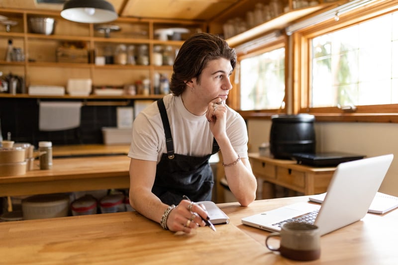 Cafe-Employee-Thinking-In-A-Kitchen-what-is-a-calling