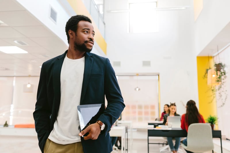Inspired-Black-Businessman-In-Office