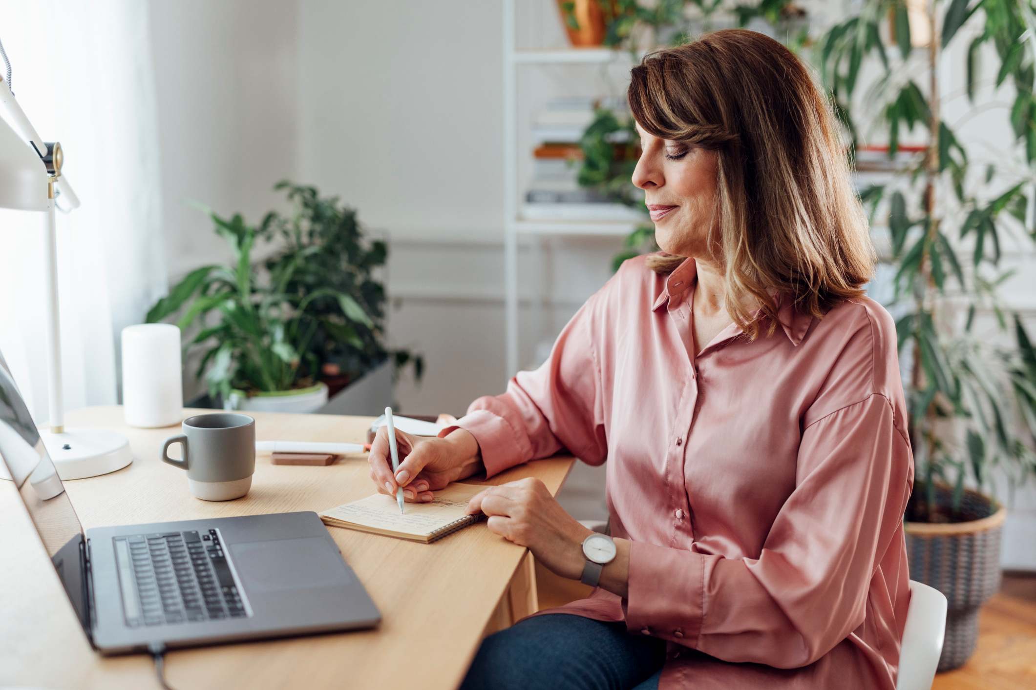 Mature-Businesswoman-Working-from-Home-professional-references