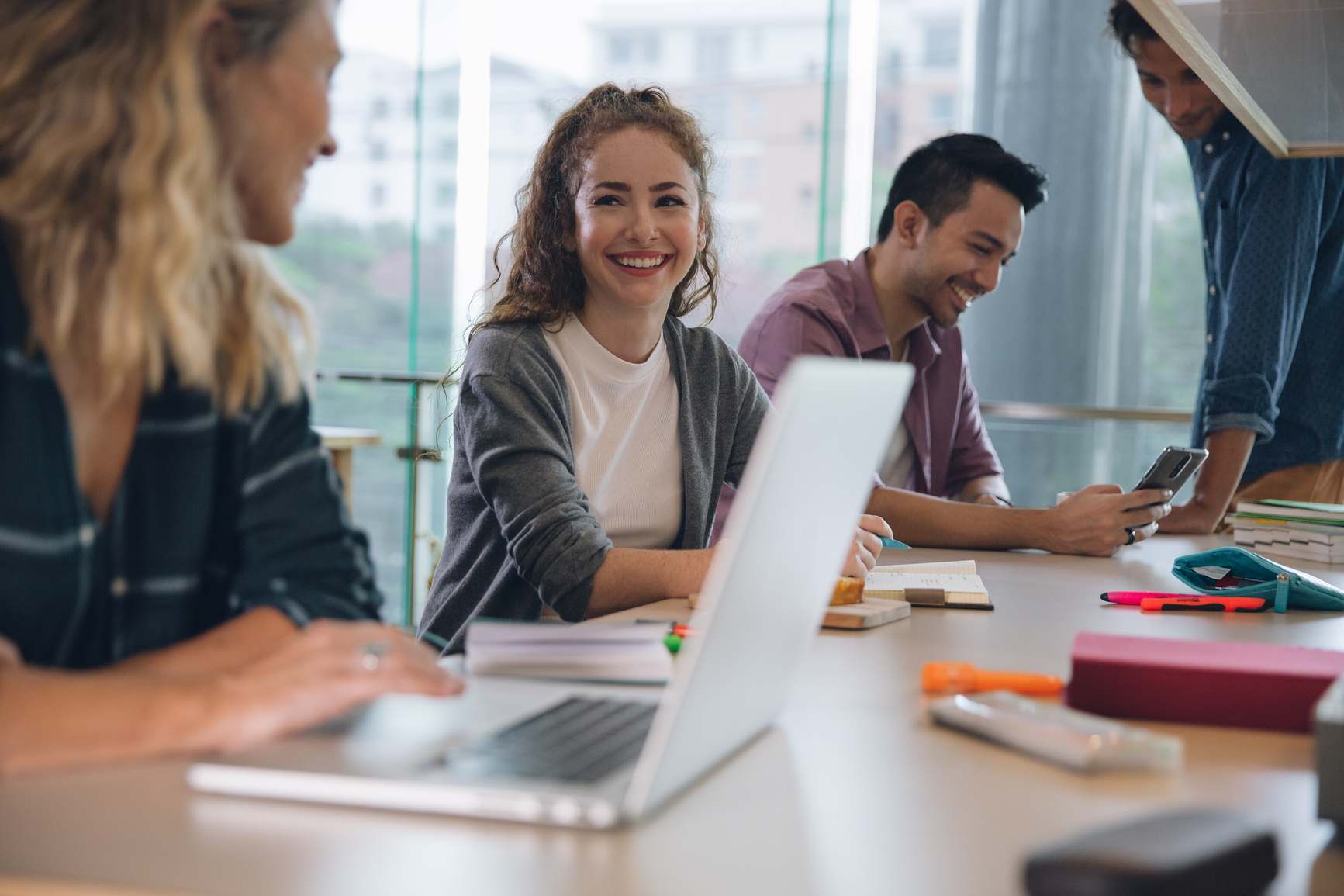Study-Group-Meeting-In-Library-how-to-express-your-feelings