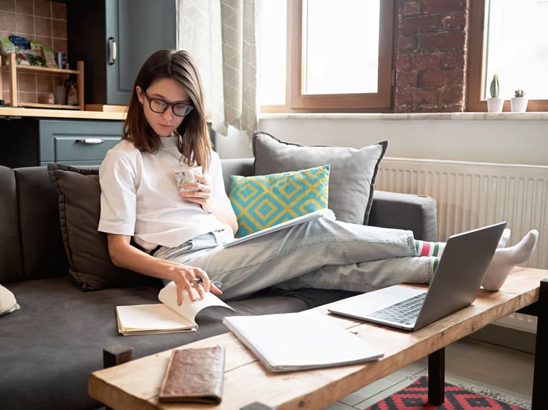 Young-Woman-Study-At-Home-success-tips