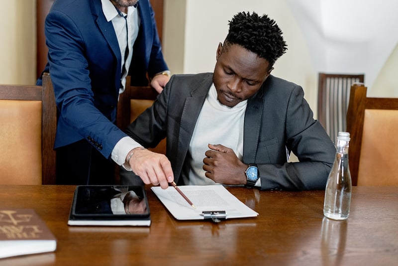 man-recieving-legal-advice-severance-package-negotiation