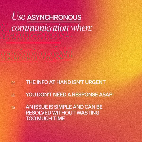 team-alignment-asynchronous-communication